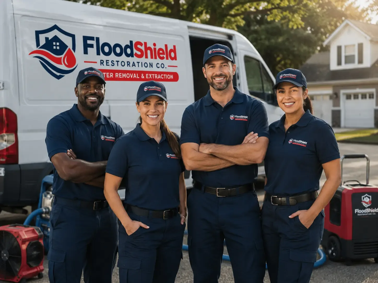 Flood Damage Restoration company in Baskerville, VA
