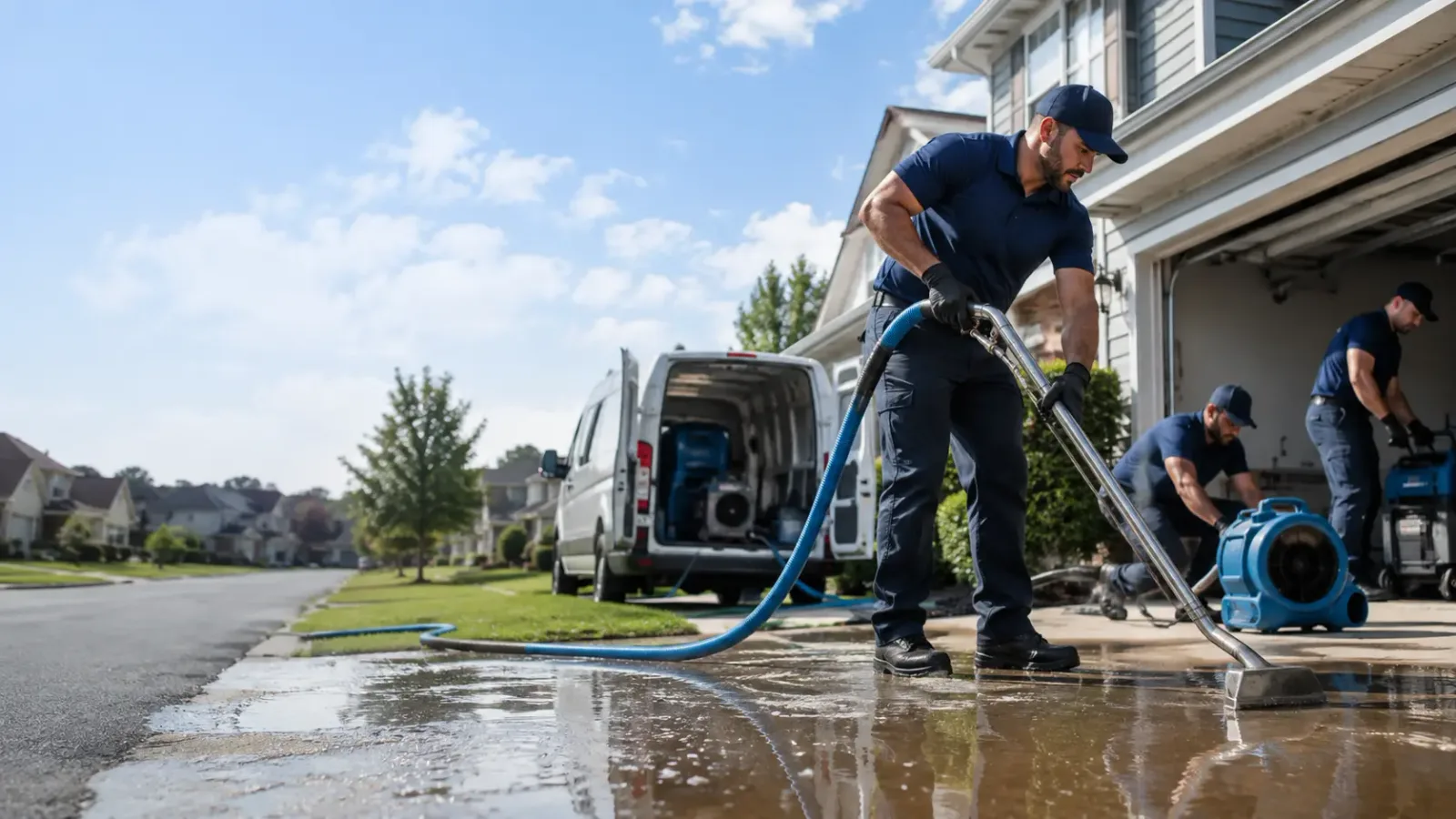 Flood Damage Restoration in Baskerville, VA